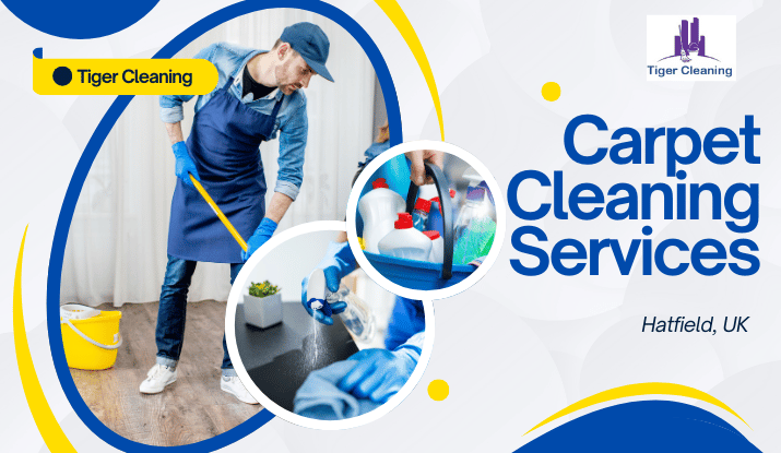 Carpet cleaning services Hatfield, UK - Tiger Cleaning